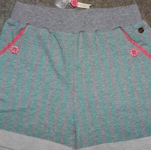 Matilda Jane Double Dutch Shorts Girls Happy and Free Size 10